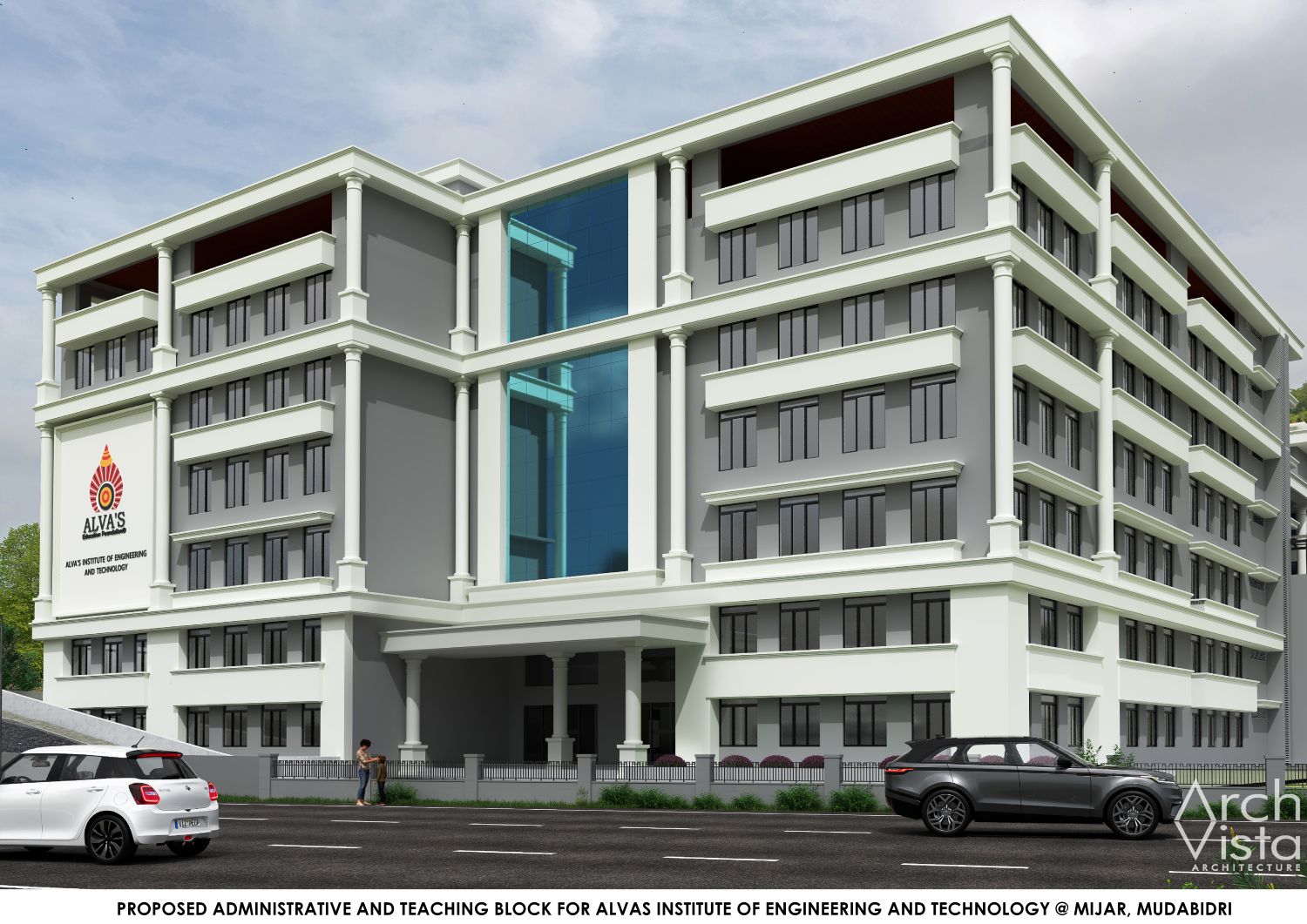 Alvas Education Foundation AIET Teaching Block
