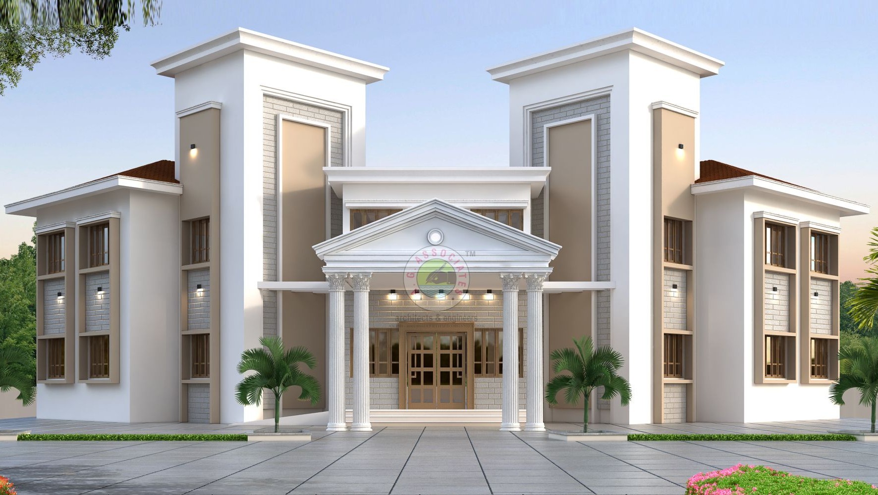 Inspection Bungalow at Moodbidri (Public Work Department Mangalore Division)
