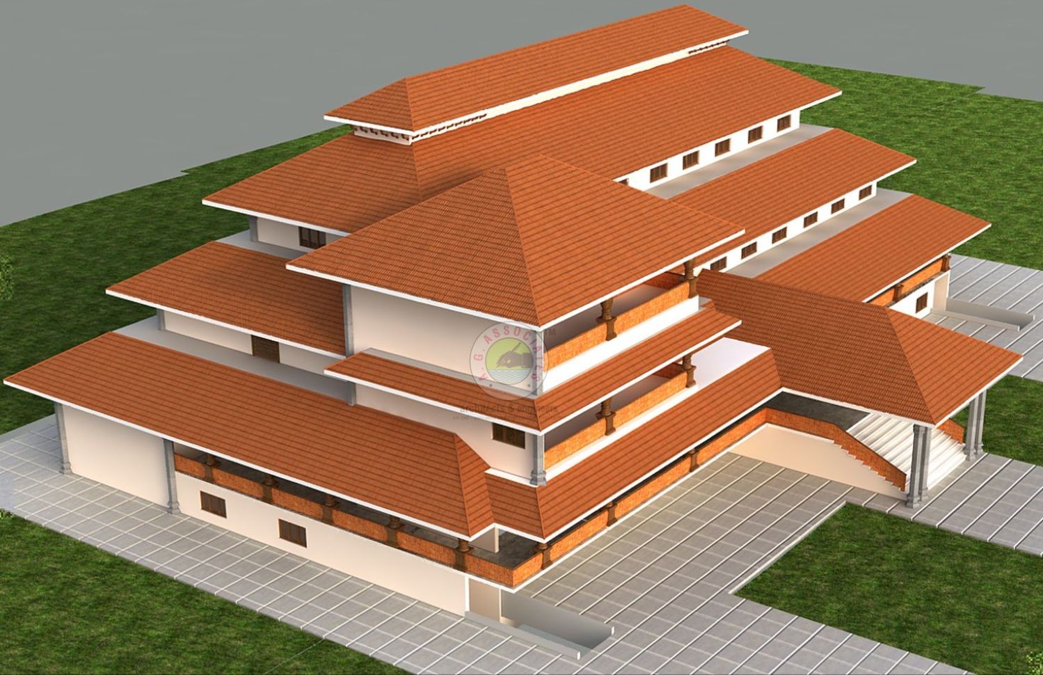 Shree Ramakshethra Mahasamstanam Dharmstala (Dining Hall & Yatri Nivasa)
