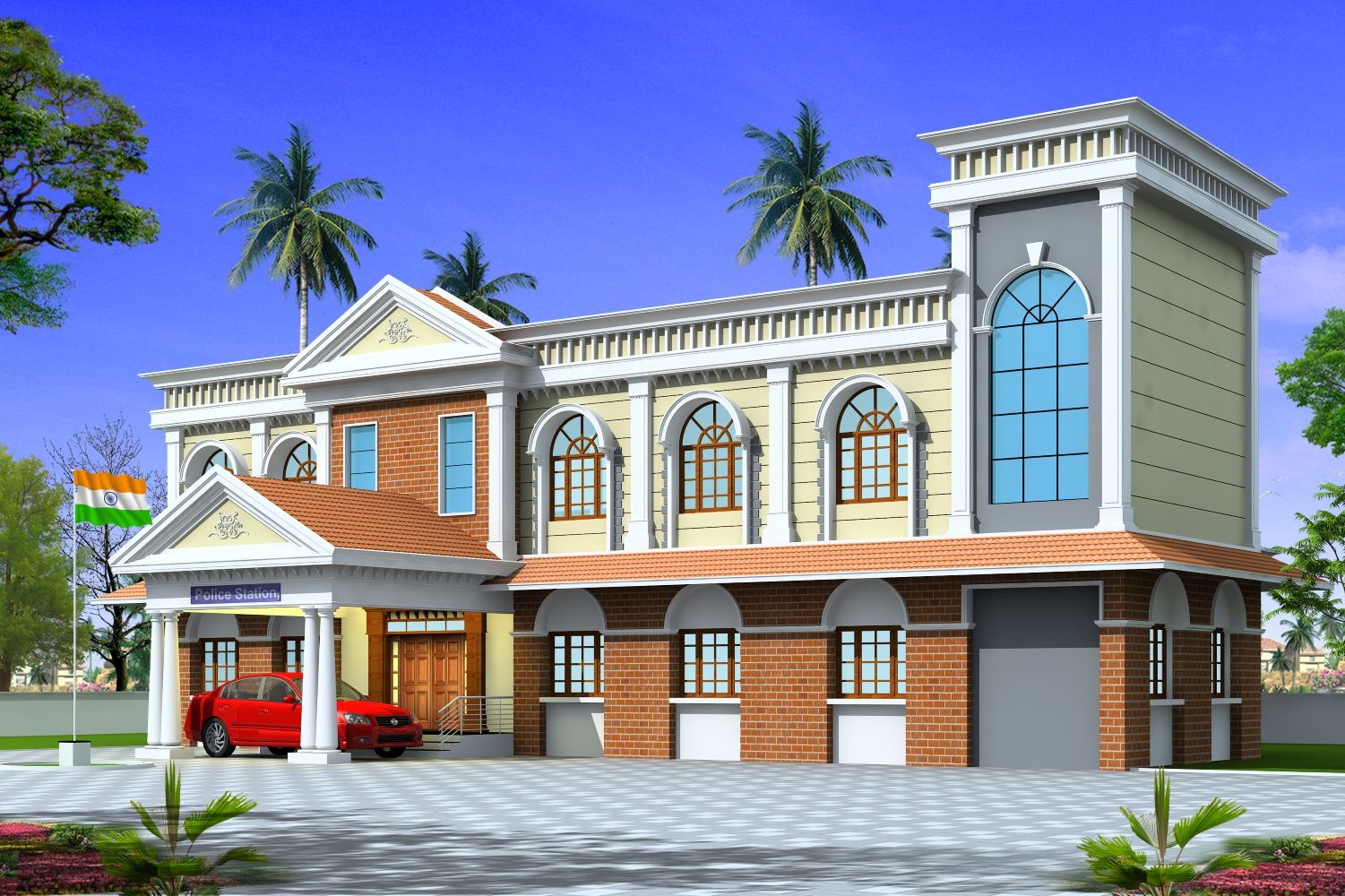 Police Station at Belthangady (Public Work Department Mangalore Division)
